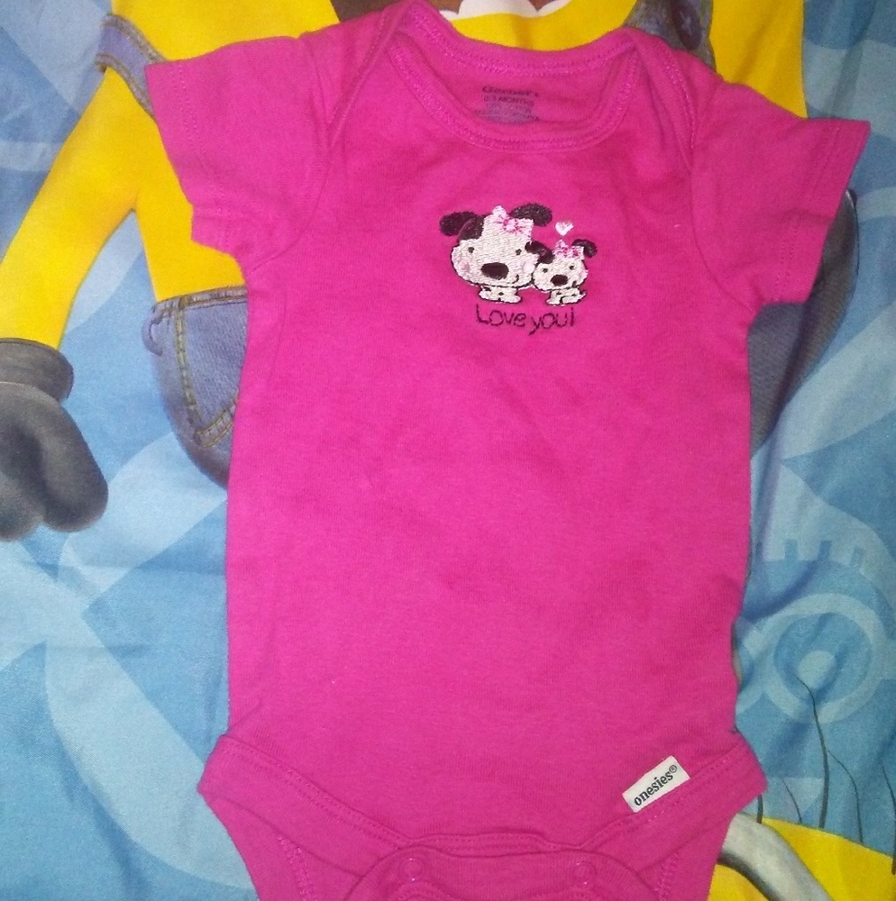 New pink onsie